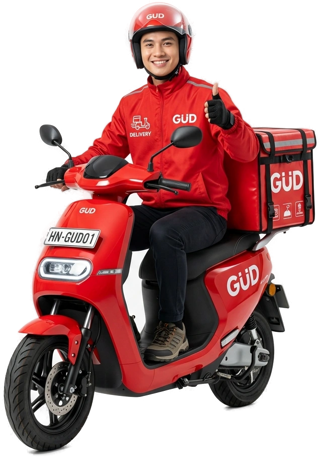 Tài xế GUD Việt Nam - Thân thiện & Nhanh chóng
