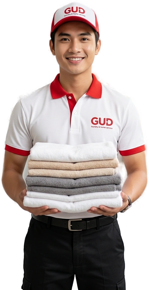 Nhân viên giặt sấy GUD Home chuyên nghiệp